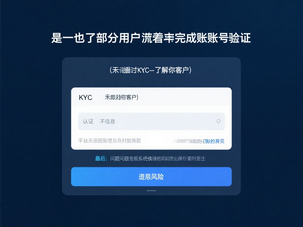 此外，部分用户可能未完成账户验证或提交了不完整的信